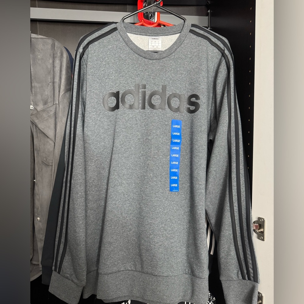 New With Tags - Men’s Adidas Crew Neck - Large